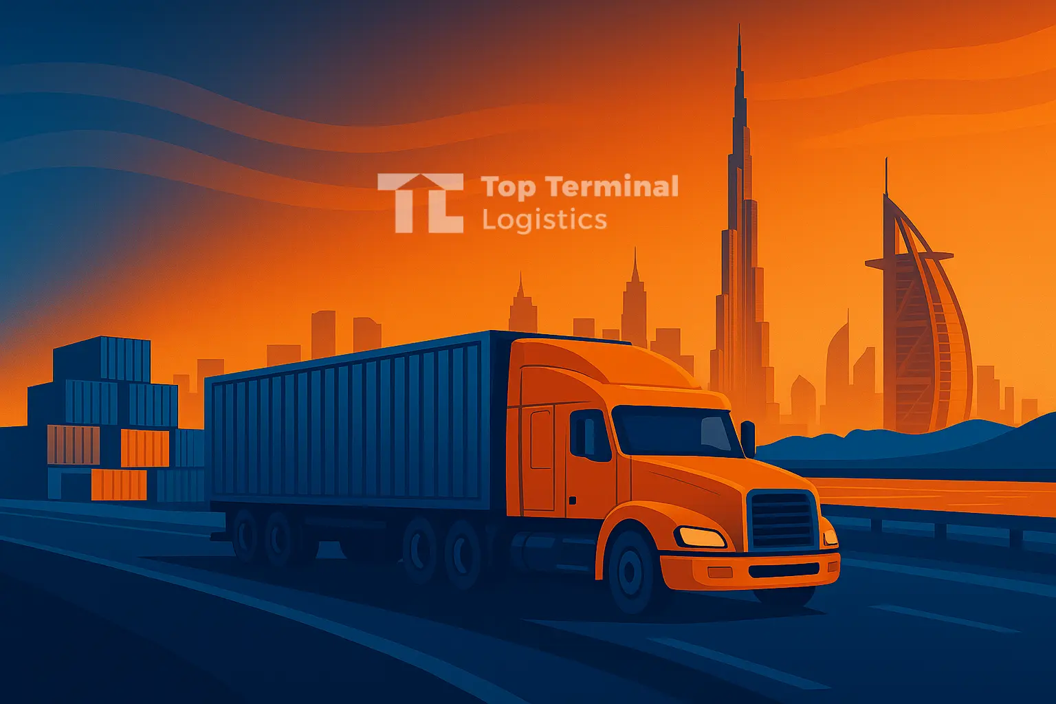 شركات الشحن البري في دبي – دليل 2025 لاختيار الشريك المناسب