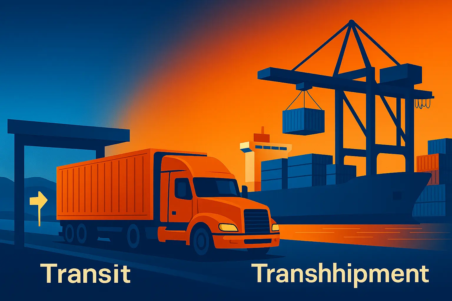 TTL Blog – Transit vs Transshipment – Practical Guide 2025 | TTL