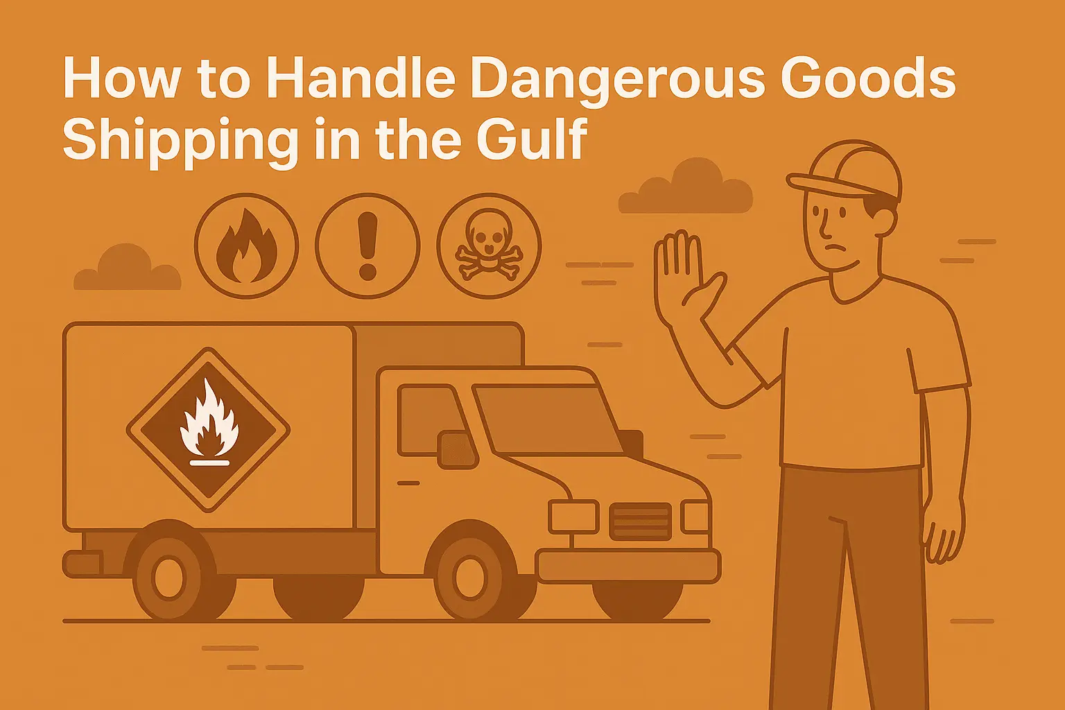 Shipping Dangerous Goods from Dubai UAE to Kuwait by Top Terminal Logistics