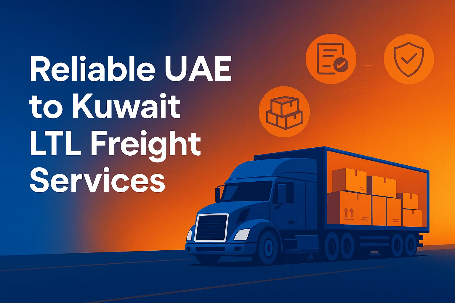 UAE to Kuwait LTL Freight Services