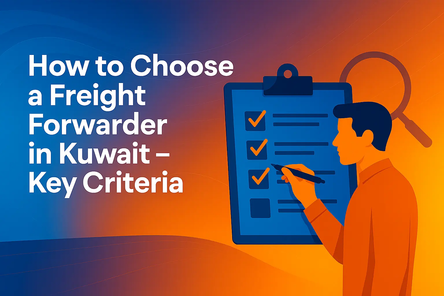 How to Choose a Freight Forwarder in Kuwait – Key Criteria