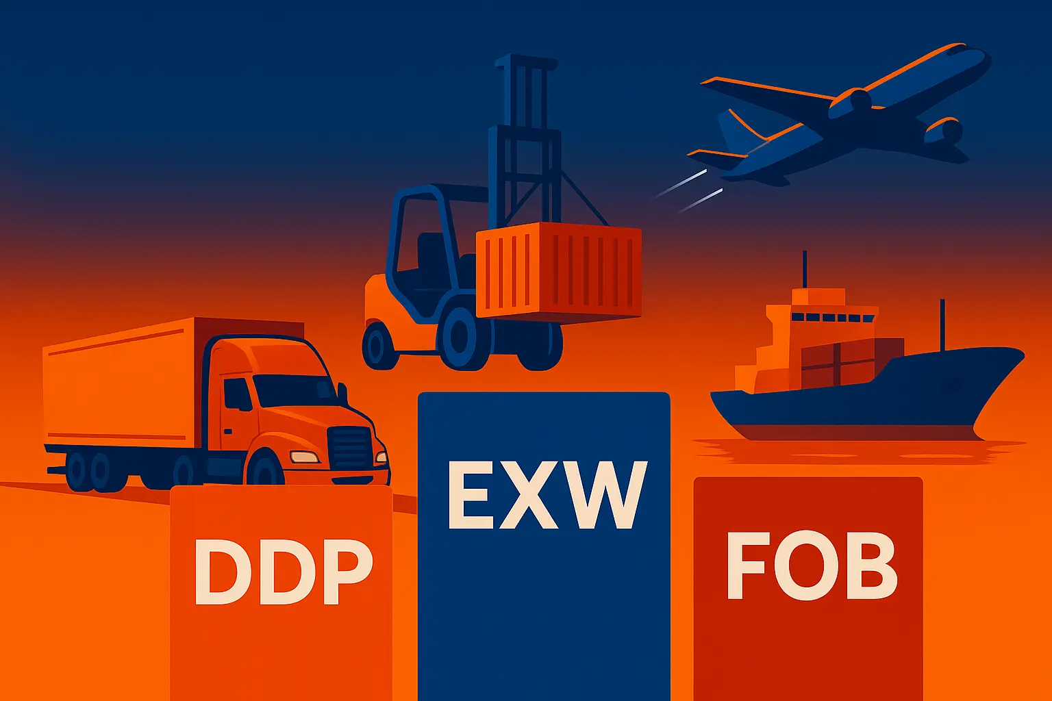 TTL Blog – What Do DDP, EXW, and FOB Mean in Incoterms? A Practical Guide for Buying and Shipping Decisions