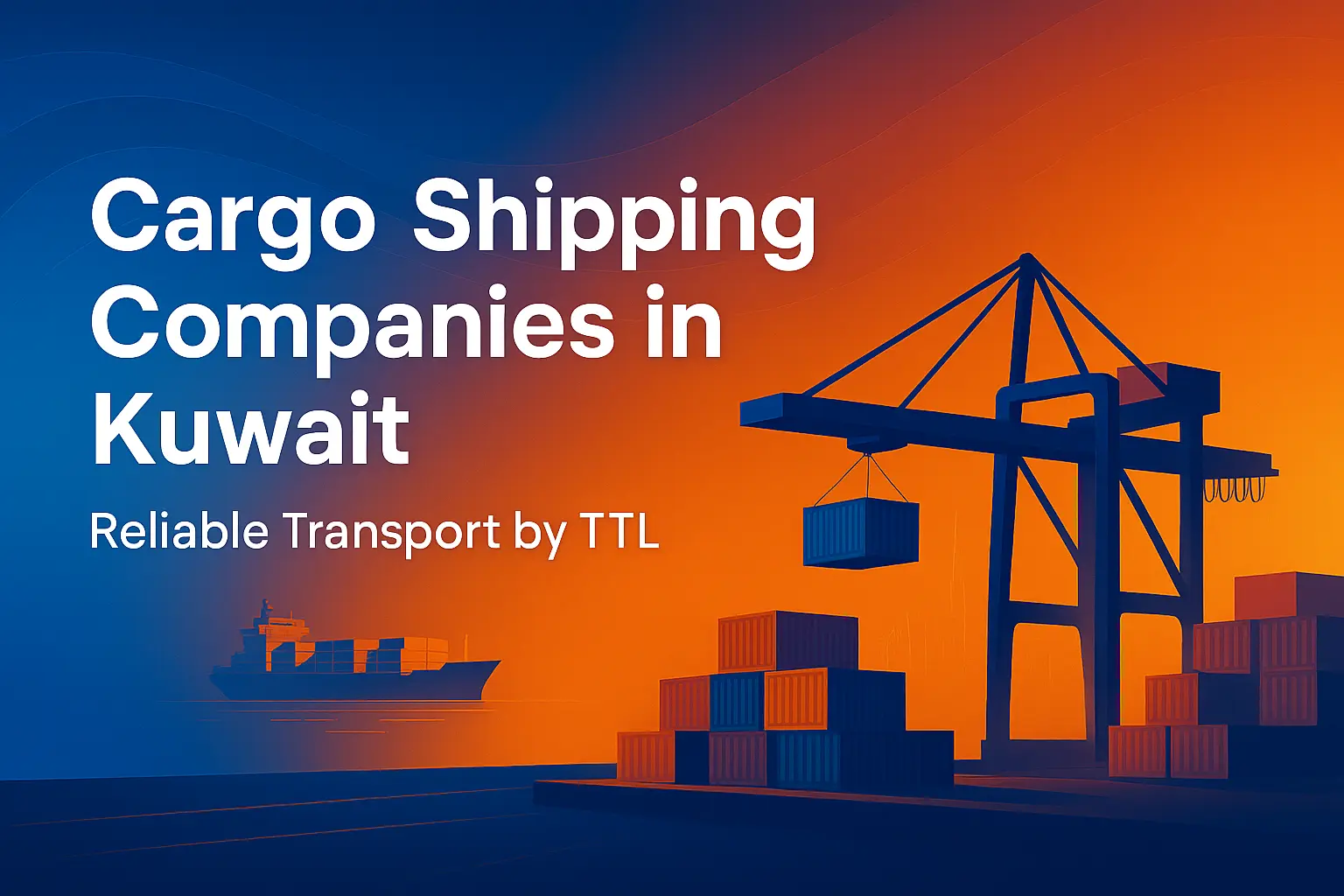 Cargo Shipping Companies in Kuwait – Reliable Transport by TTL