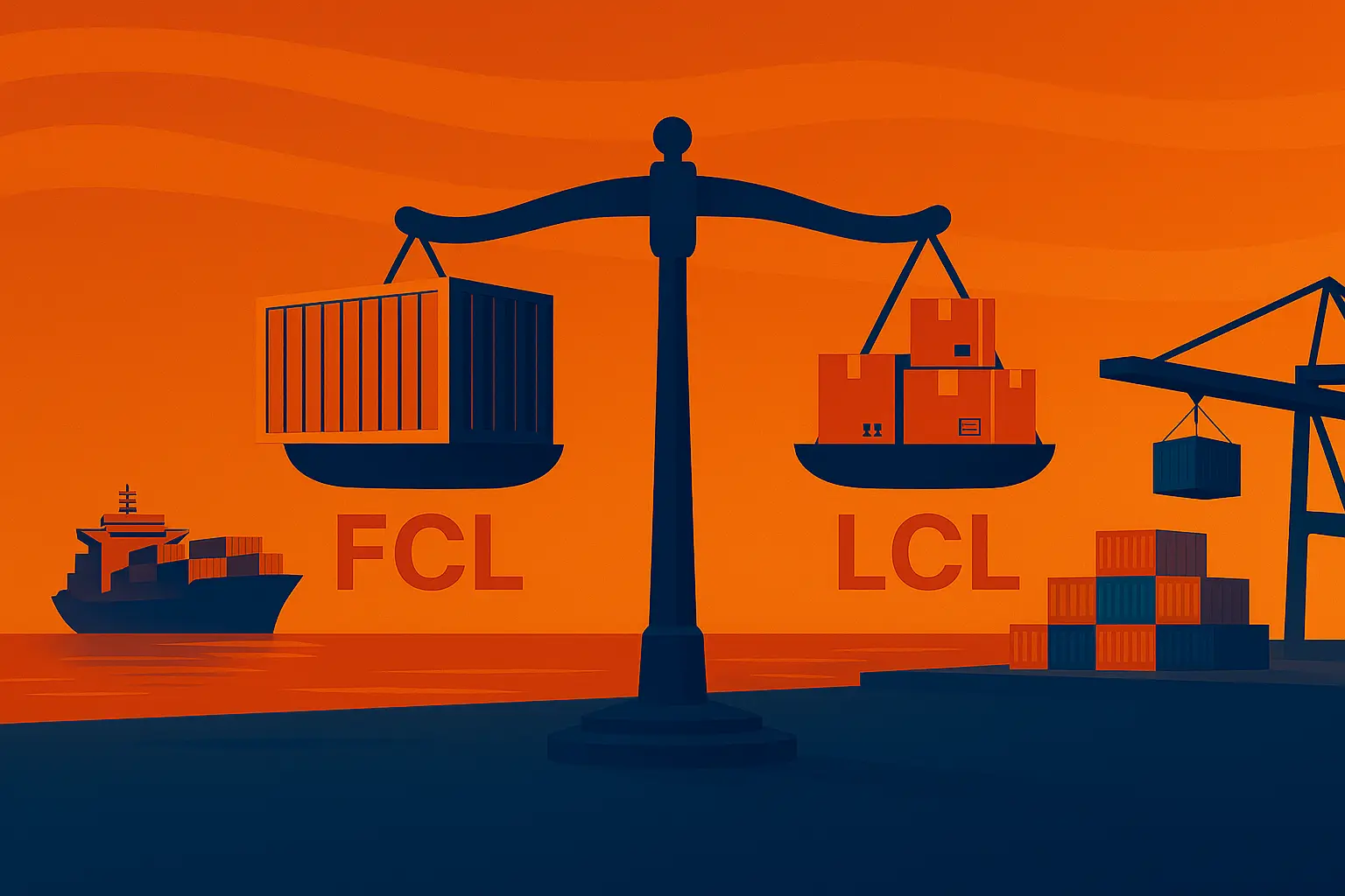 FCL vs LCL in Ocean Freight — A Practical Guide to Making the Right Decision
